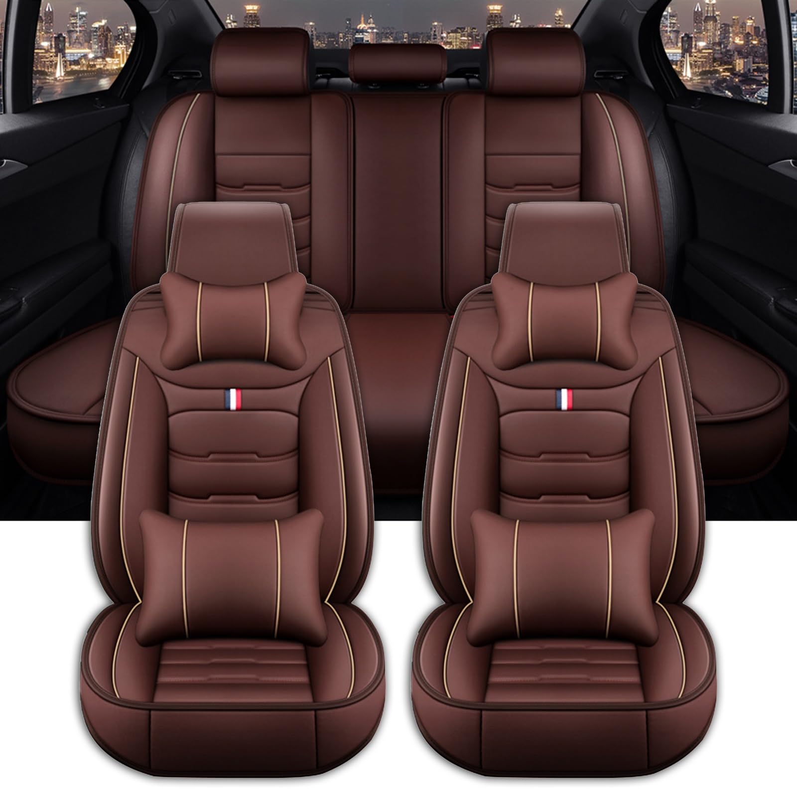 

Совместимо с Suzuki Fronx WDB3S / WEB3S Чехлы на сиденья из кожи Все Premium Edition