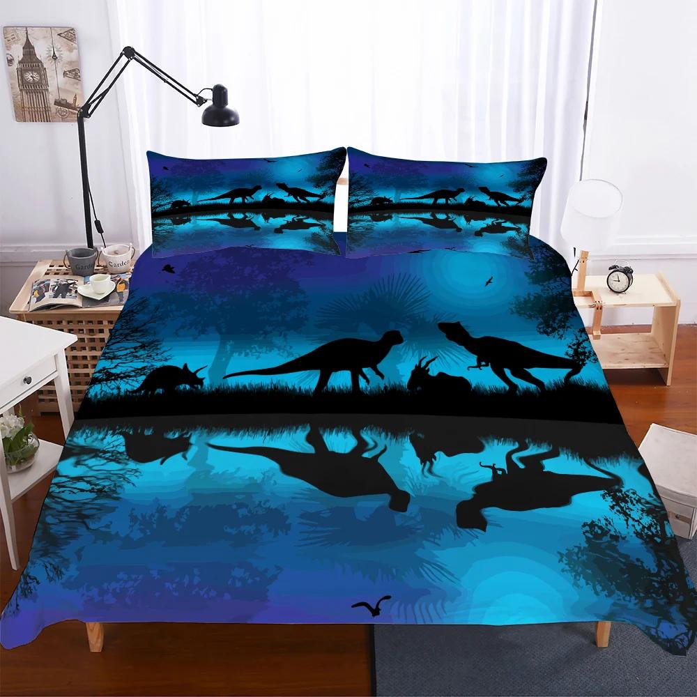 3pcs Dreamcatcher pattern printed bedding set,1 quilt cover+2 pillowcase, suitable for adults bedroom, home decoration