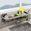Wall Mount Aluminum Alloy Kitchen Cloth Rack With Ventilated Drip Tray For Home Use