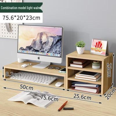 HANDUNYOU Modular Monitor Riser & Keyboard Organizer