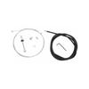 Slurf Brake Cable Front/rear Drum Brake Complete Black