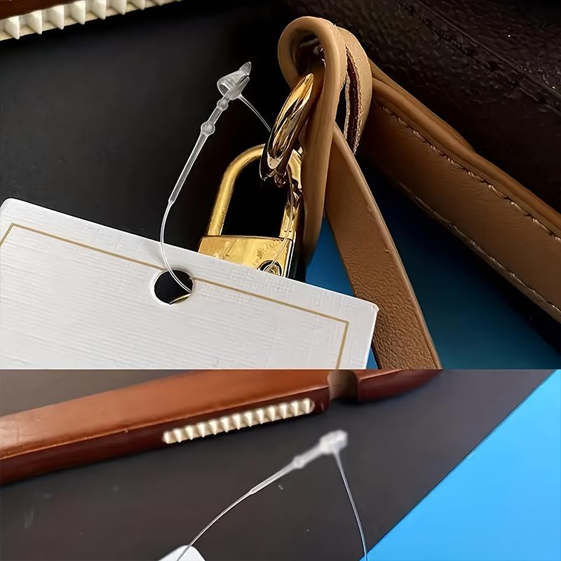 1000 szt./opak. Etykiety odzieżowe Etykieta na buty Sznurki Etykiety Akcesoria do zarządzania Plastikowe Akcesoria jubilerskie Zawieszka Wytrzymała