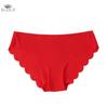 Large Size Women's Underwear Panties Ice Silk Seamless Sports Invisible Low Waist Sexy Briefs