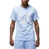 Jordan T Shirt Men's Light Sapphire Blue (Unisex) T-Shirts FB7395 425