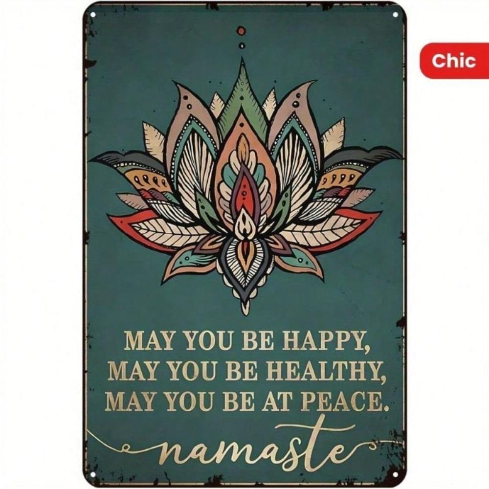 Retro Metal Wall Plaque Tin Sign Vintage Poster