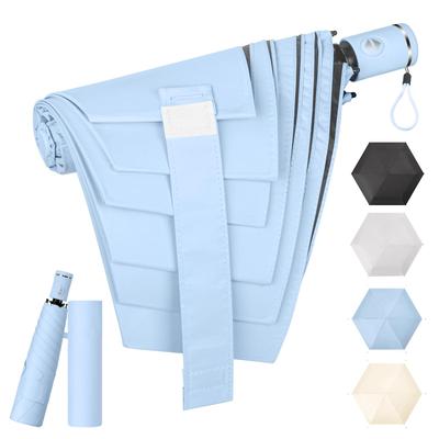 SEMTIM In 1 Shape Memory Folding JIS UV Protection Complete Automatic Suitable for Sunny and Rainy Large 92cm Sun UV Folding [Folds Second] Umbrella,