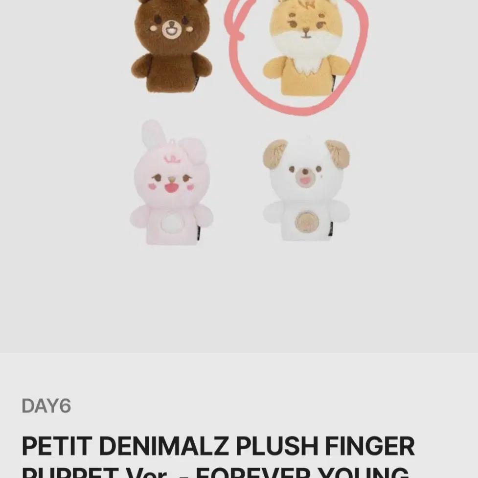 Day6 Petit Denimals Finger Doll (k)