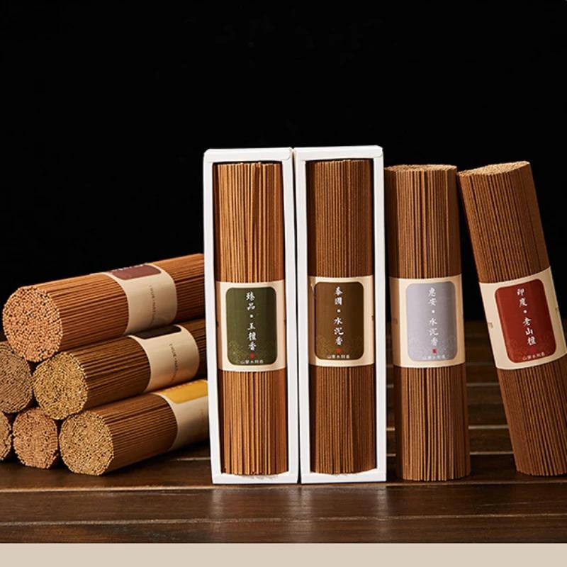 Sandalwood Incense Indoor Agarwood Incense Household Use Joss Stick Natural Wormwood Mosquito Repellent Lavender Aromatherapy