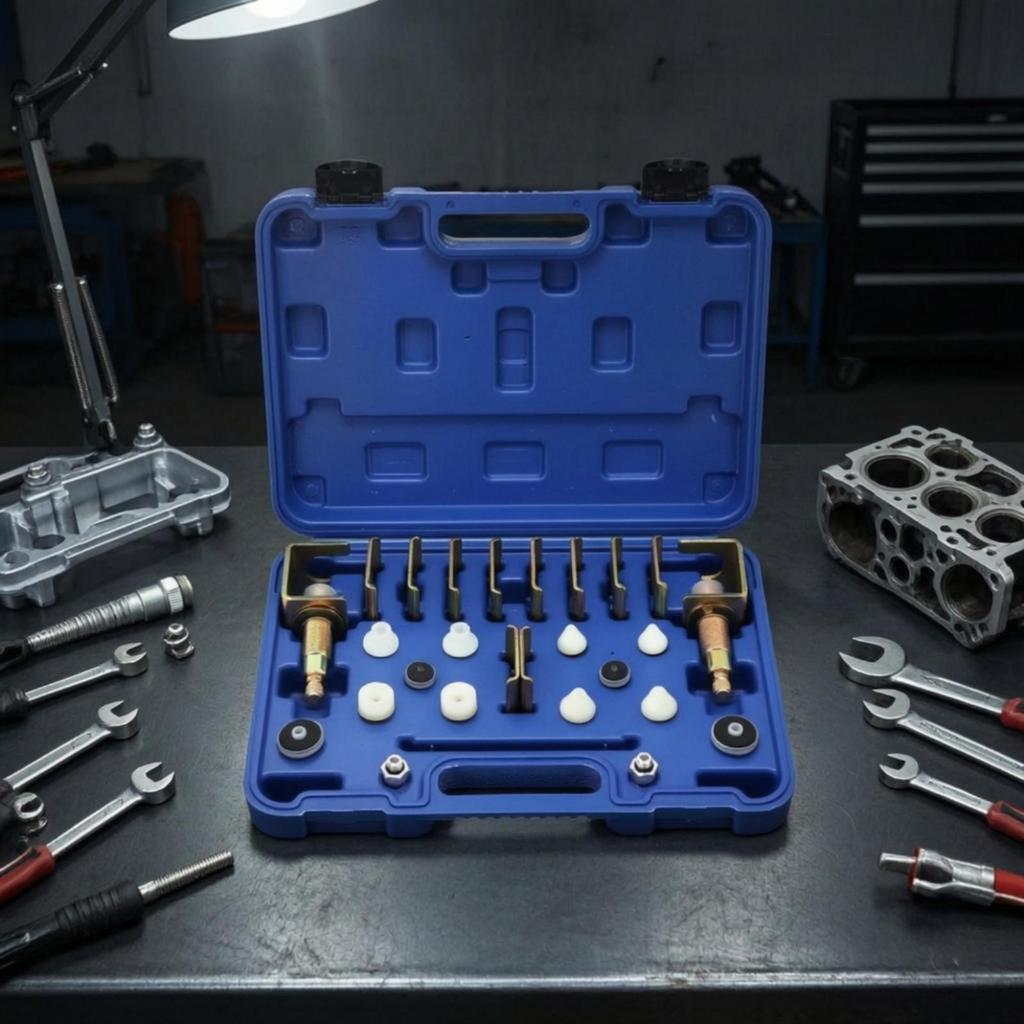 Tool Kit Metal Construction A/C Leak Test with Carrying Case Wear-Resistant