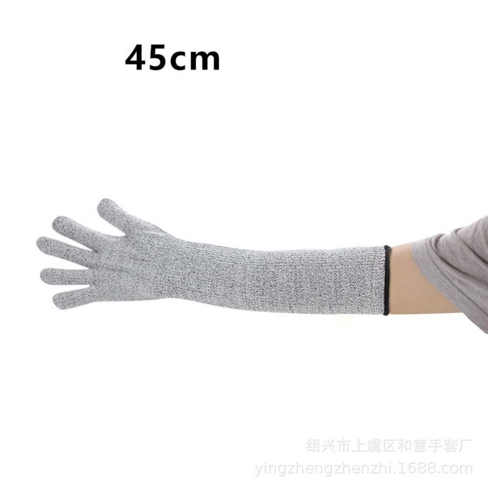 Cut-Resistant Anti-puncture Arm Protection Sleeve Skin-friendly Anti Cut Gloves HPPE Cut Resistan