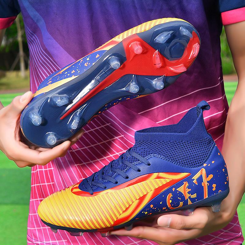 World Cup Youth Football Shoes Student Adult Made Grass Spikes Men'S And Women'S Shade Sports Training Shoes