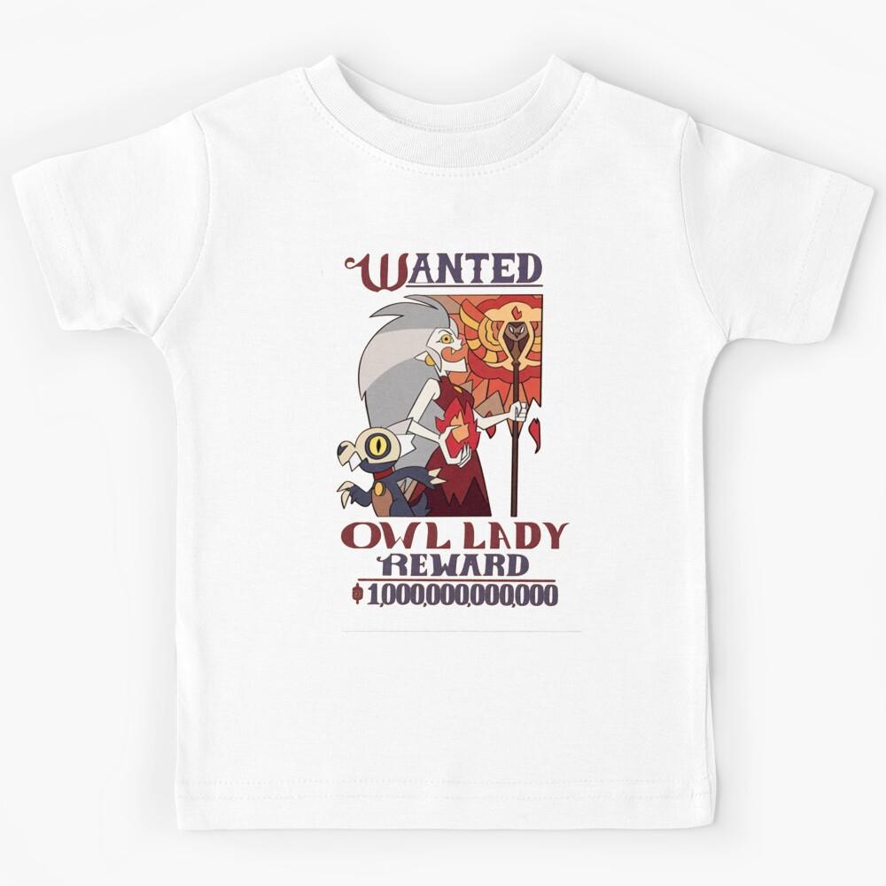 Wanted Owl Lady (The owl house| Perfect Gift Kids T-Shirt 140