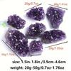 1pc Amethyst Ore Stone Irregular Loose Gemstone Holiday Gift Home Decoration