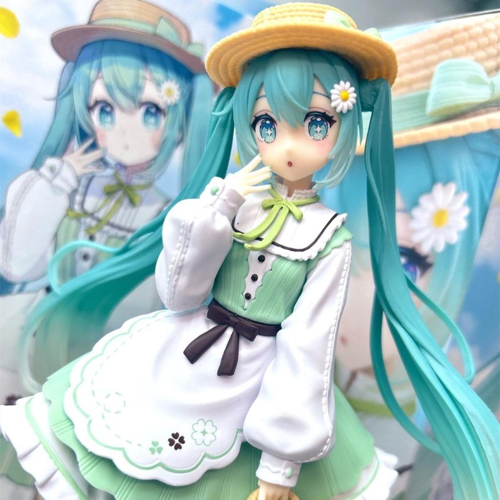 Taito Originální anime figurka Hatsune Miku - PVC Akční model Panenka pro sběratele Dárek k narozeninám Módní verze