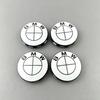 For BMW M 20pcs 60MM 68MM 50th Anniversary Car Wheel Hub Center Cap Cover For BMW M E46 X1 X2 X3 X4 X5 X6 F48 G01 E84 E83 F30 G30 G32 G01