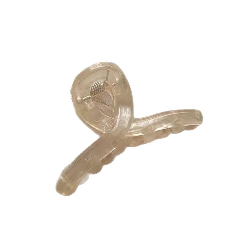 Acrylic Small Hair Claw Clip for Bangs and Fringe Hairpin Accessory