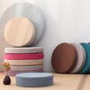 Thick Washable Japanese Zen Meditation Cushion - Round Tatami Linen Seat for Home and Balcony