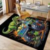 1PC Dinosaur Truck Extra Large Non-Slip Floor carpet, Office, family, bedroom, Studio Large Area Rug,Longlasting Material-J0378
