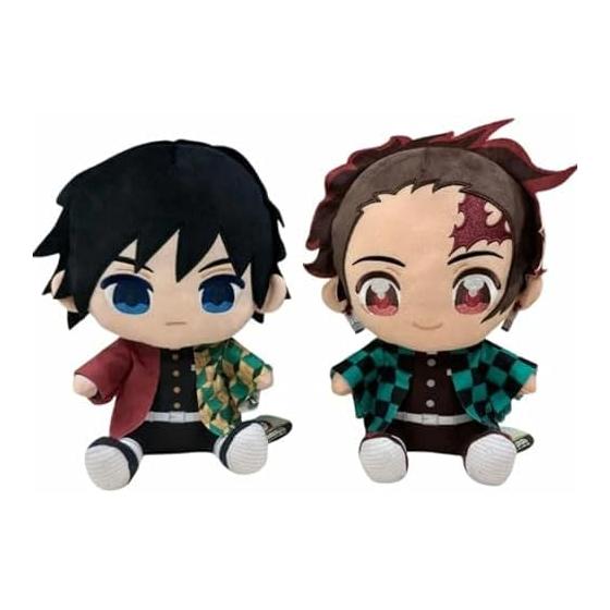 

Demon Slayer: Kimetsu no Yaiba Nuipurike Sitting BIG1 Giyu Tomioka Tanjiro Kamado All 2 Types Set Approx. 25cm