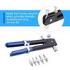 150PCS Rivet Nuts Plier Mandrel Kit M3/M4/M5/M6/M8 Nut Rivet Mandrels Repairtool Rivetgun Flatheadscrew Pop Nut Rivet Plier Set
