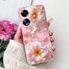 For OPPO F23 Case CPH2527 Cover Fashion Marble Flower Soft Slim Silicone Back Cover on OPPO A98 A1 5G CPH2529 OPPOF23 Phone Case
