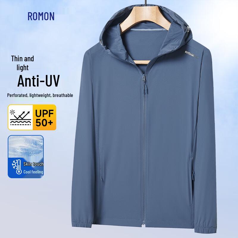 Romon Men's UPF50+ Cooling Quick-Dry Sun Protection Jacket
