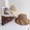 Women's Summer Fisherman Hat Breathable Sun Protection Foldable Wide Brim Beach Sun Hat for Outdoor Travel Fashion Accessories