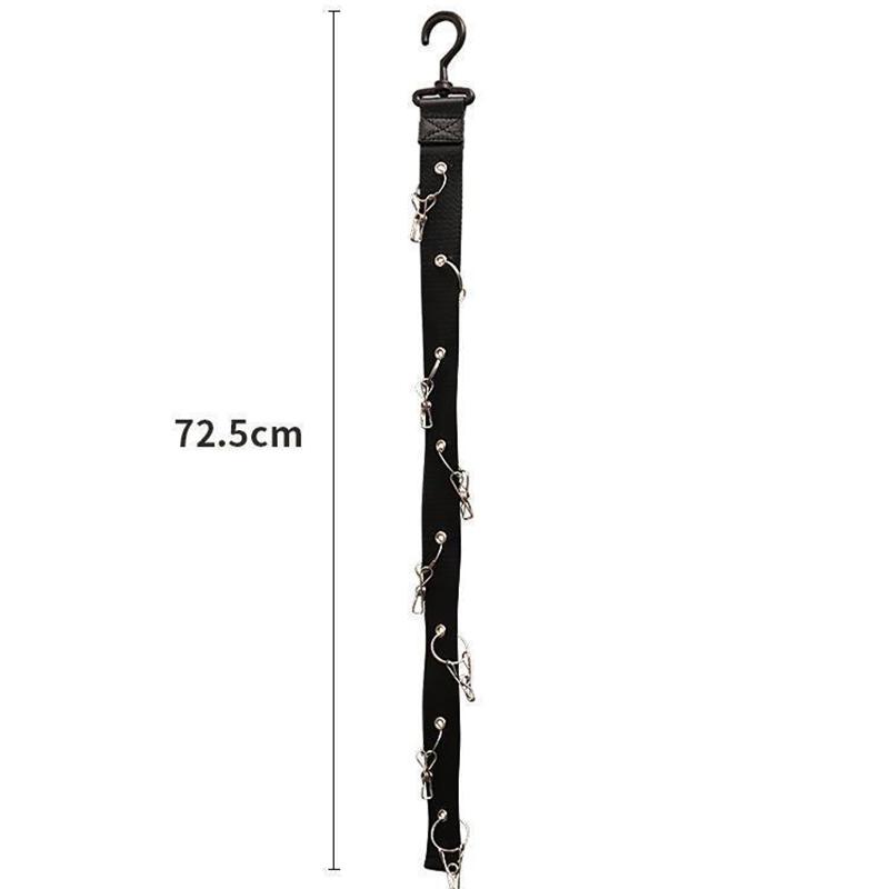 1pcs Hanging with Hook with Metal Clips Hat Collections Caps Rack Hat Golf Caps Stand for Baseball Caps Golf Caps