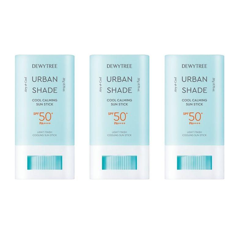

DEWYTREE Urbanshade Охлаждающий успокаивающий солнцезащитный стик 20 г x 3