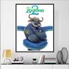 Disney 5D DIY Diamond Painting Decorations Zootopia Chief Boo Character Poster Diamond Embroidery Rhinestone Cross Stitch Set Handmade