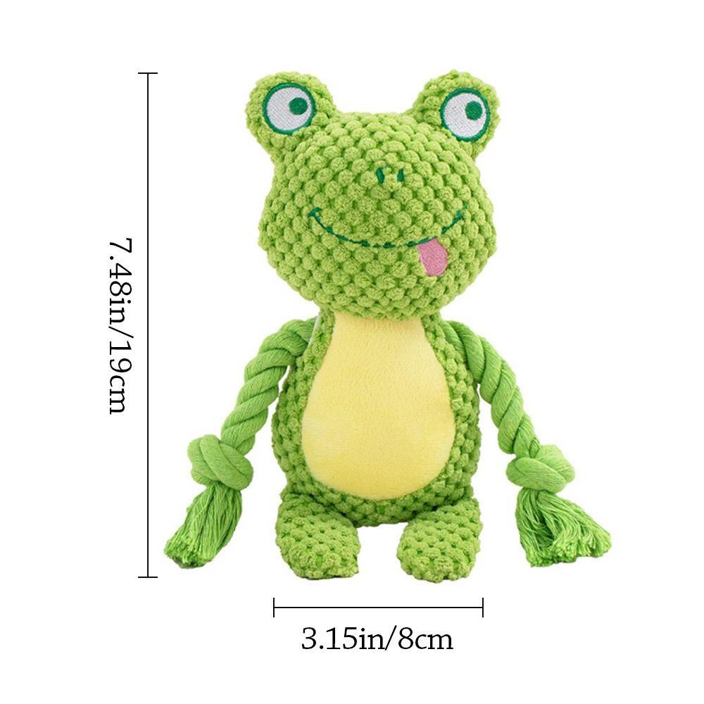 Plush Puppy Chew Toy Creative Squeaky Plush Dog Toys Funny Training Dog Accessories Dog