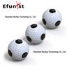 Golf Simulator Practice Ball with Black Recognition Dot, 2-Piece Design for Data Tracking
