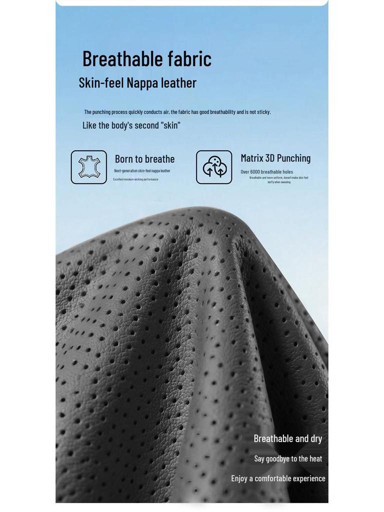 Baojun Yunhai Yun Duo Yue Ye Plus KiWi EV Headrest & Lumbar Support, Nappa Leather, All-Season, Universal Fit