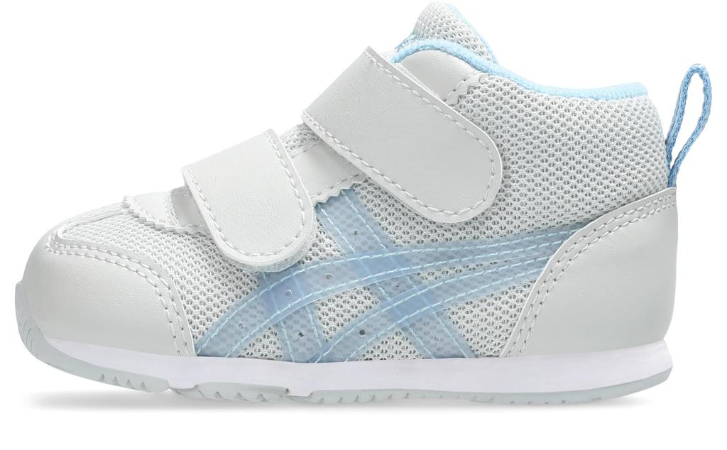 Sukusuku Idaho Baby Medium Light cm Shoes, T, Gray/Light Blue, 414, 15.0