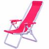 1:6 Scale Dollhouse Furniture Swim Foldable Deckchair For Barbie Doll For Blythe House Lounge