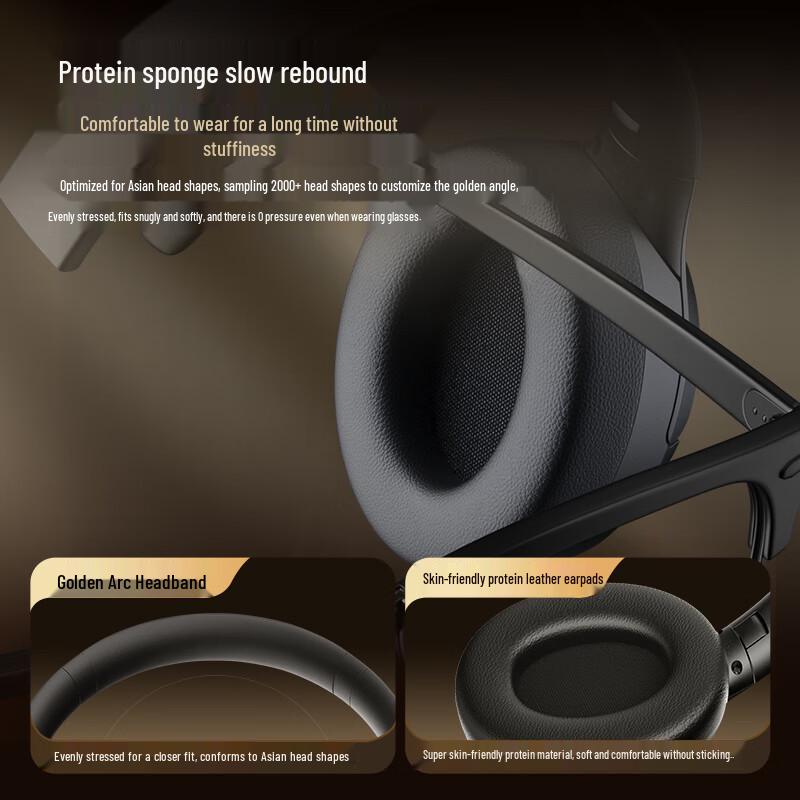 Viken XM Series 2025 Active Noise Cancelling Over-Ear Bluetooth Headphones