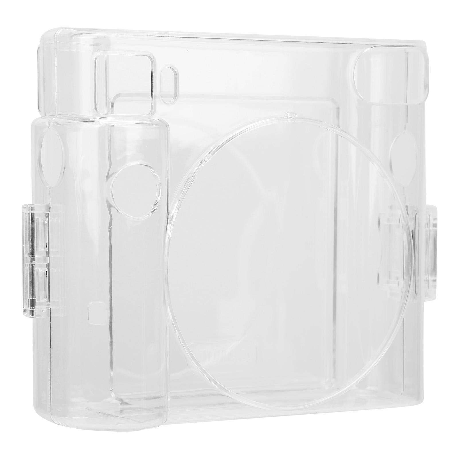 

Instant Camera Bag Transparent Protective Case WShoulder Strip Fit for Fujifilm Instax SQUARE SQ1