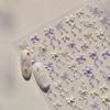 Tomoni Crystal Nail & Phone Case Stickers: Hot-Selling Pink/Blue Bowknot Jewelry Nail Art for Kids