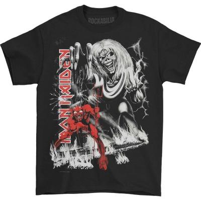 Iron Maiden Unisex Adult Number of the Beast Jumbo Back Print T-Shirt