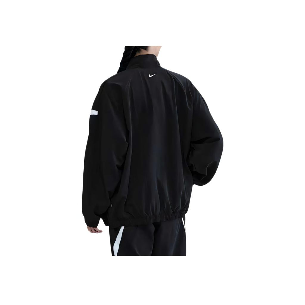Nike Swoosh Simple Comfortable Fashionable Versatile Stand Collar Jacket Women Jackets HV4108-010