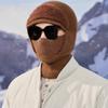 One Size Knitted Balaclava Hat Windproof Fleece Face Mask Hat Windproof Beanie Hat  Outdoor Cycling