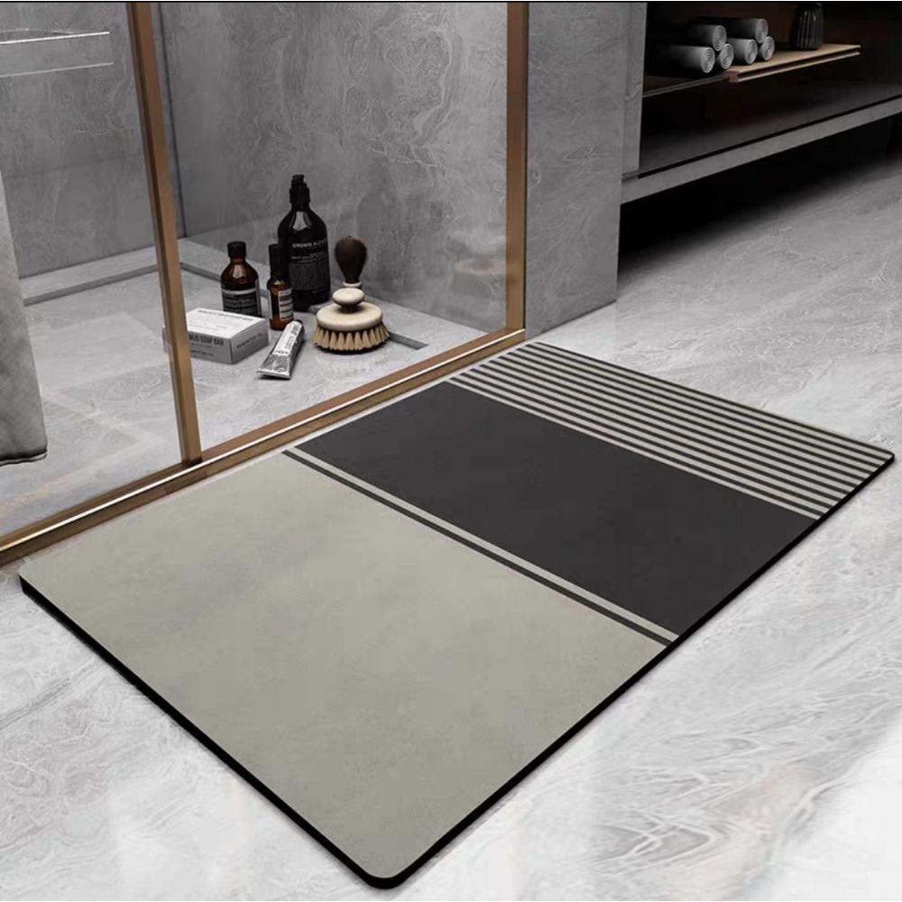 Soft Diatom Mud Toilet Floor Mat Quick Drying Absorbent Bathroom Non-slip Mat Toilet Toilet Floor Mat