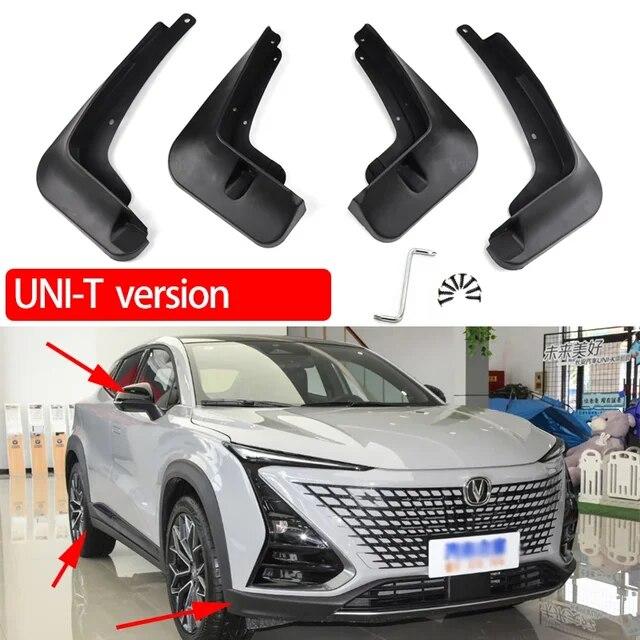 Schmutzfänger Auto Vorne Hinten 4 Stück Kotflügel Speziell Kotflügel Schmutzfänger Autozubehör Für Changan UNI-T UNIT -2023 Schmutzfänger Schutz