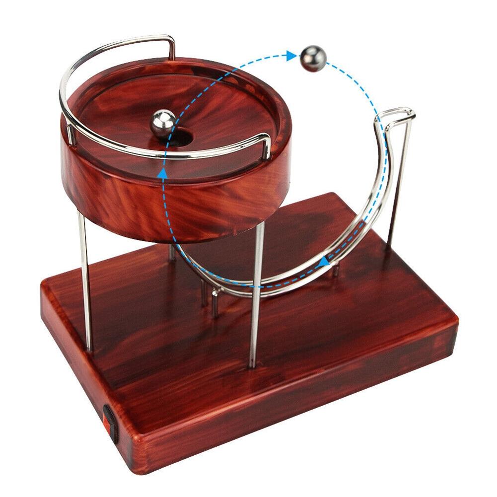 Newton's Pendulum Sculpture Educational Art Demonstrating Conservation Laws