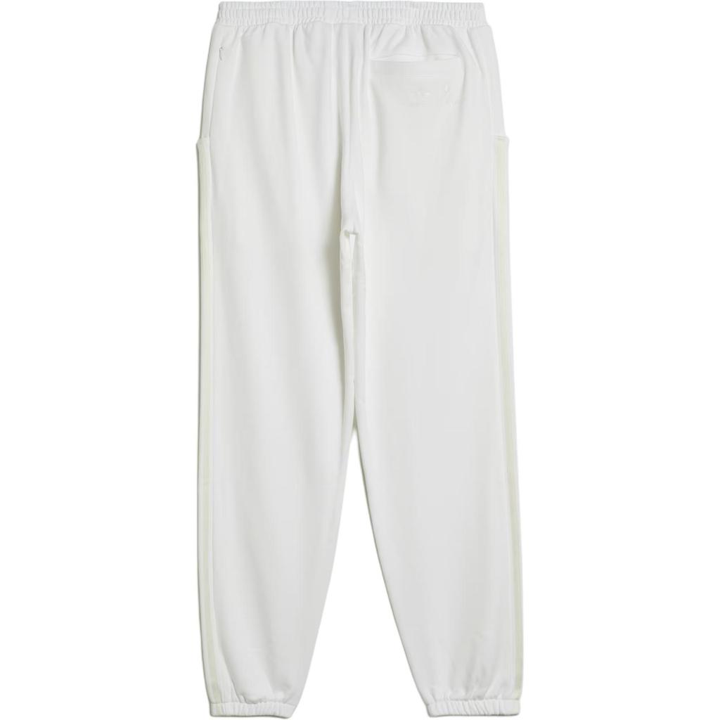 Adidas Originals Trefoil Ninja Pants Mid-Waist Fleece Knit Joggers Men Bottoms White GP2322