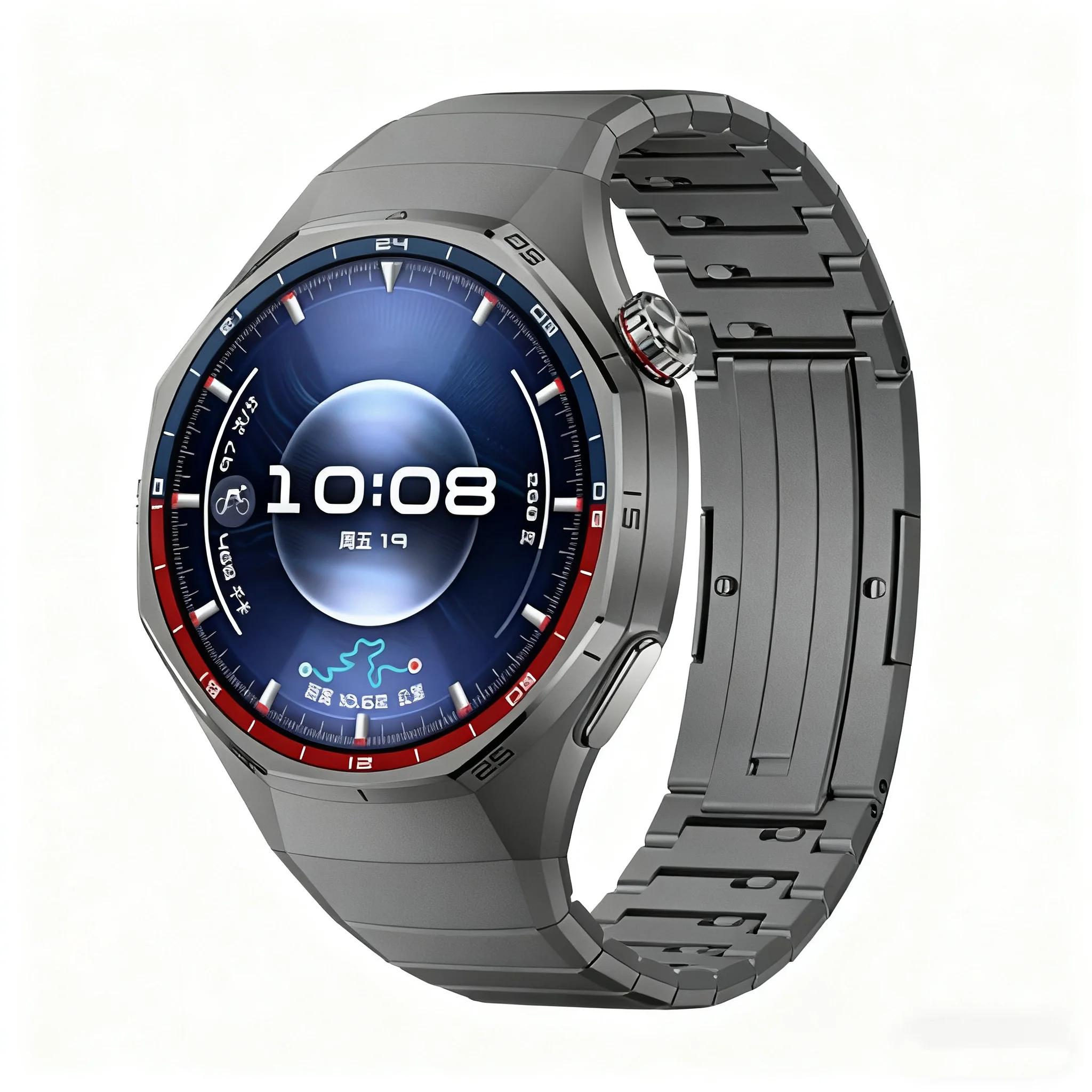 

Оригінальний розкішний титановий ремінець без проміжків для Huawei Watch GT 6 Pro Металевий браслет для Huawei Watch GT6 Pro Спеціалізований ремінець для годинника HUAWEI WATCH GT6 Pro сірий