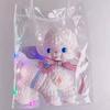 Sheep Toy Adorable Well Crafted Vivid Appearance Pink Ribbon Bow Lamb Decor for Bedroom
