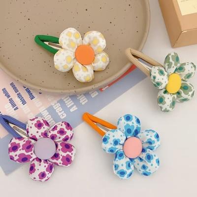 Dam Hårklämma med Blommönster