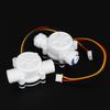 White Pe Flow Sensor Series Digital Liquid Flow Sensor Yf S401 S402 G3/4 G1/2 Hall Effect Inline Meter For Ro Machine