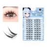 LASHIDOL Large Capacity Partial False Eyelashes Lashes Lash Natural Undetectable (10rows-CatElf)
